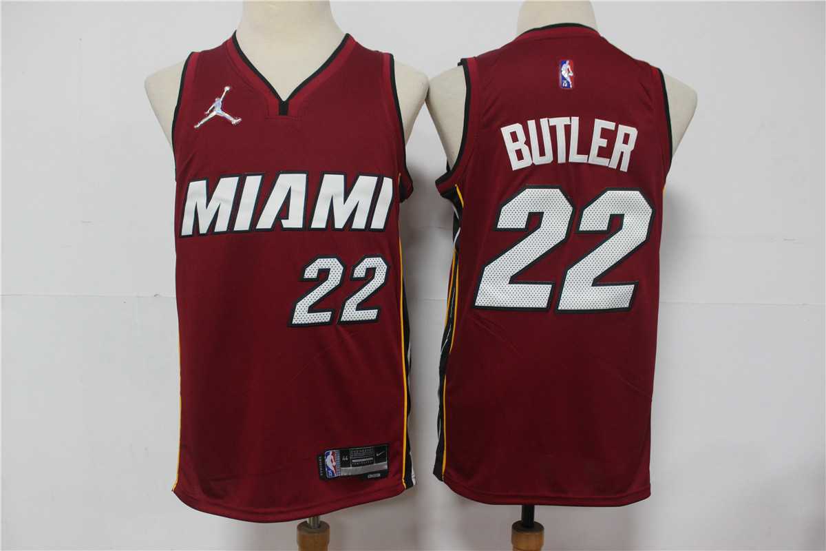 Heat 22 Jimmy Butler Red Jordan Diamond 75th Anniversary City Edition Swingman Jersey,We sell and wholesale Heat 22 Jimmy Butler Red Jordan Diamond 75th Anniversary City Edition Swingman Jersey on line form chian!